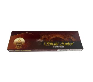 Fresh Fragrance Fresh Shahi Amber Incense Sticks, 50g